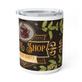 Vintage Coffee Shop Insulated Mug — 10oz Travel Cup