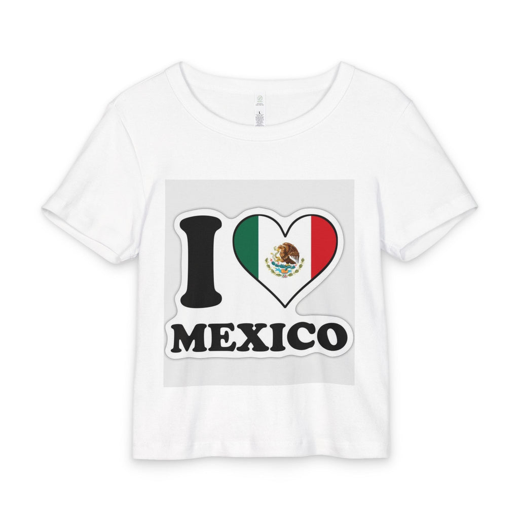 I Heart Mexico Baby Tee — Infant Mexico Flag T‑Shirt
