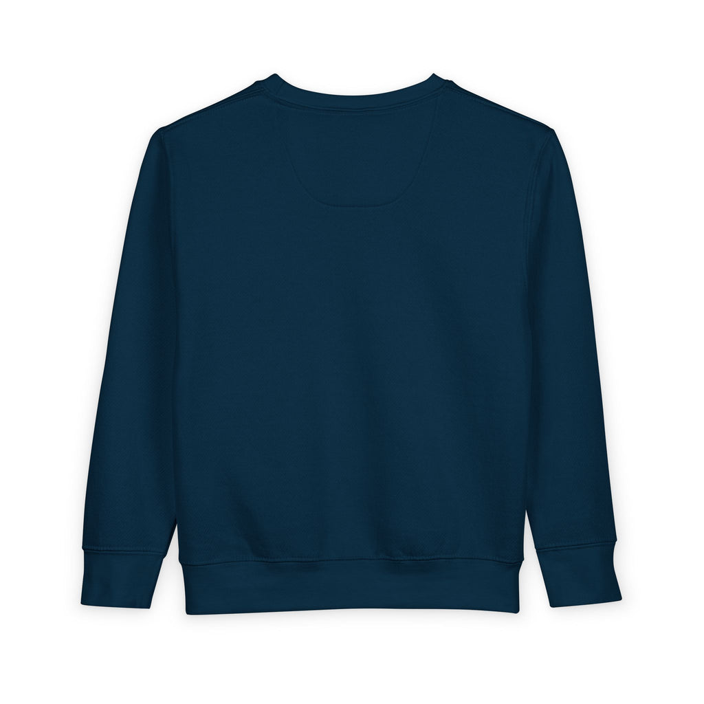 Toddler Sweatshirt - 'ANDLY' Retro Logo Kids Pullover, Cozy Neutral Crewneck