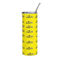 Yellow Branded 20oz Stainless Tumbler — Andly Logo Travel Cup