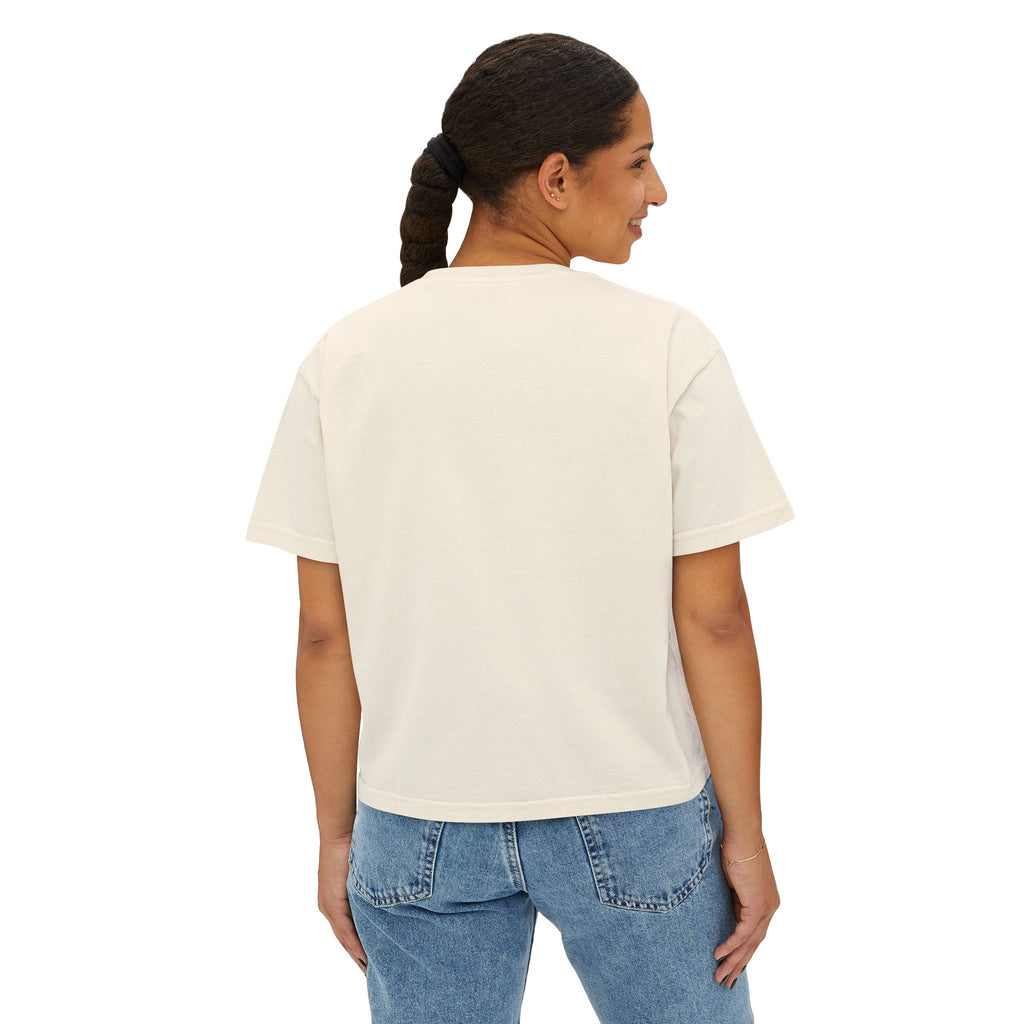 Tomorrow Will Be Better Women's Boxy Tee — Positive Retro Graphic Tee