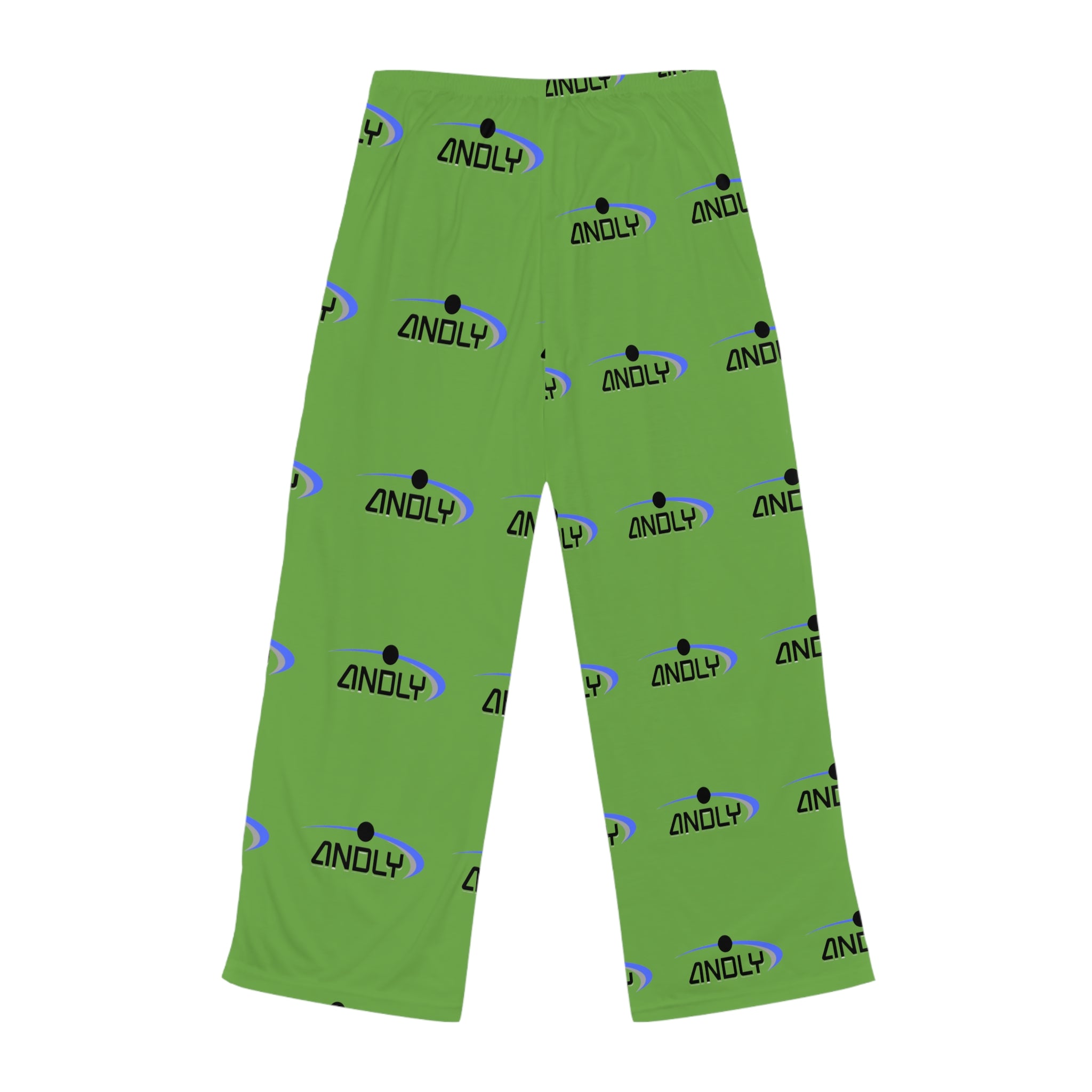 Green Logo Pajama Pants — Women's Comfortable Lounge Sleepwear