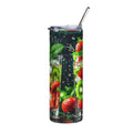20oz Stainless Tumbler — Fresh Fruit Infusion Design (Straw-Ready)