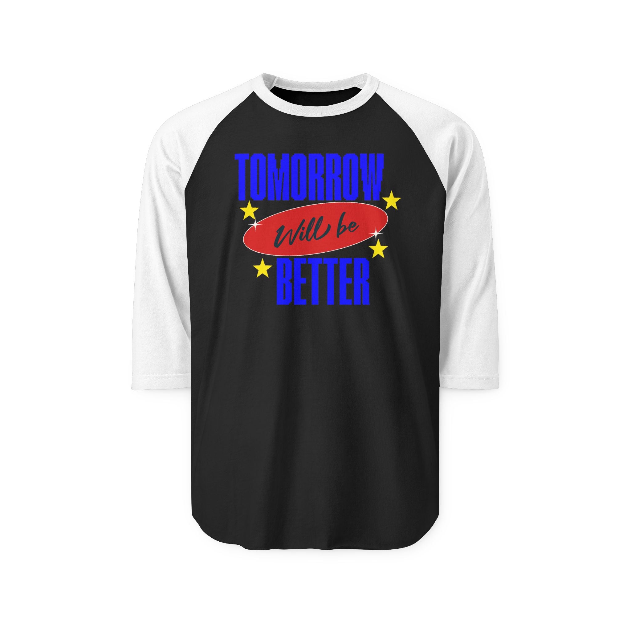 Unisex Three-Quarter Sleeve Raglan Shirt