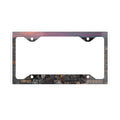 Metal License Plate Frame — Stainless Steel Photo-Edge Car License Plate Trim