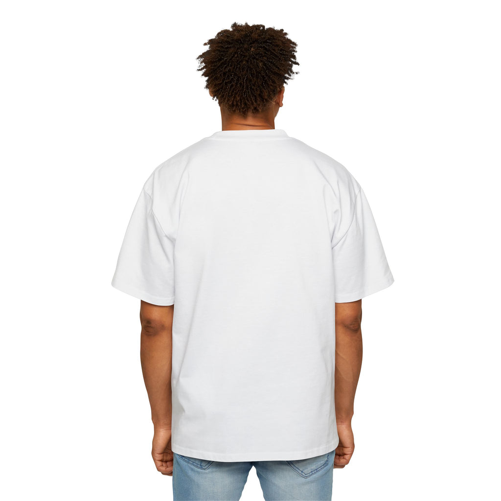 Oversized Tee — Bold Orange X Graphic Shirt