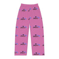Pink Branded Women's Pajama Pants - All-Over Print 'ANDLY' Lounge Trousers