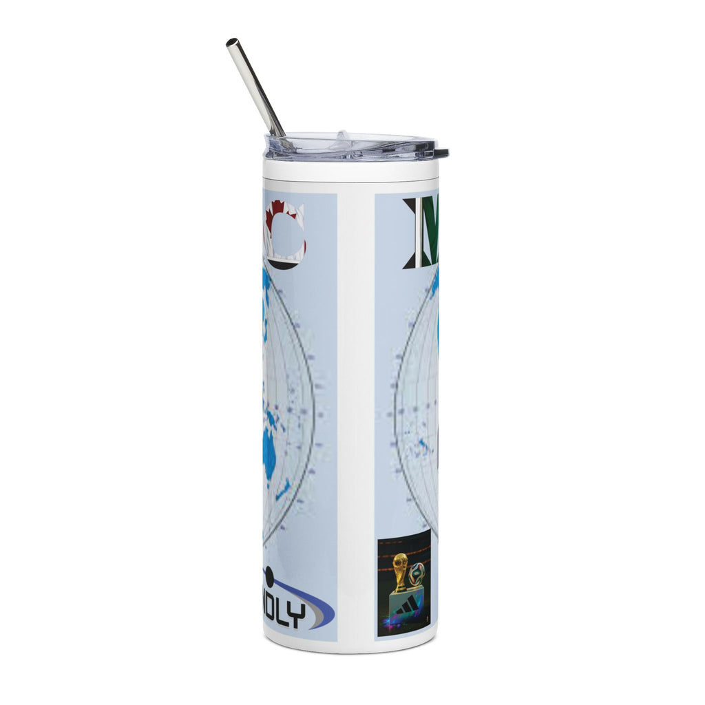 ANDLY World Cup 2026 Stainless Steel Tumbler – USA Soccer Fan Travel Cup, 20oz
