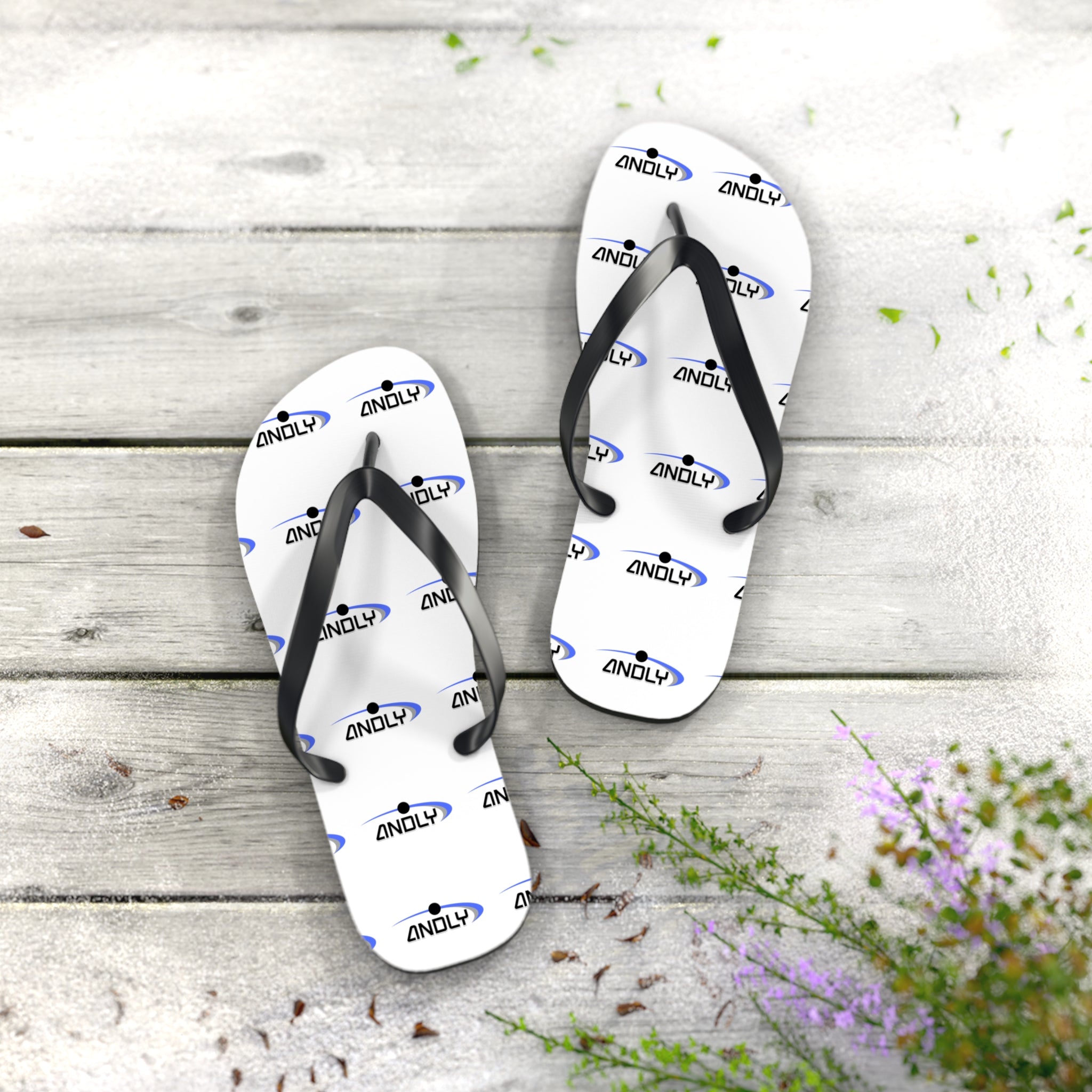 Flip Flops - Custom Logo Printed Beach Sandals