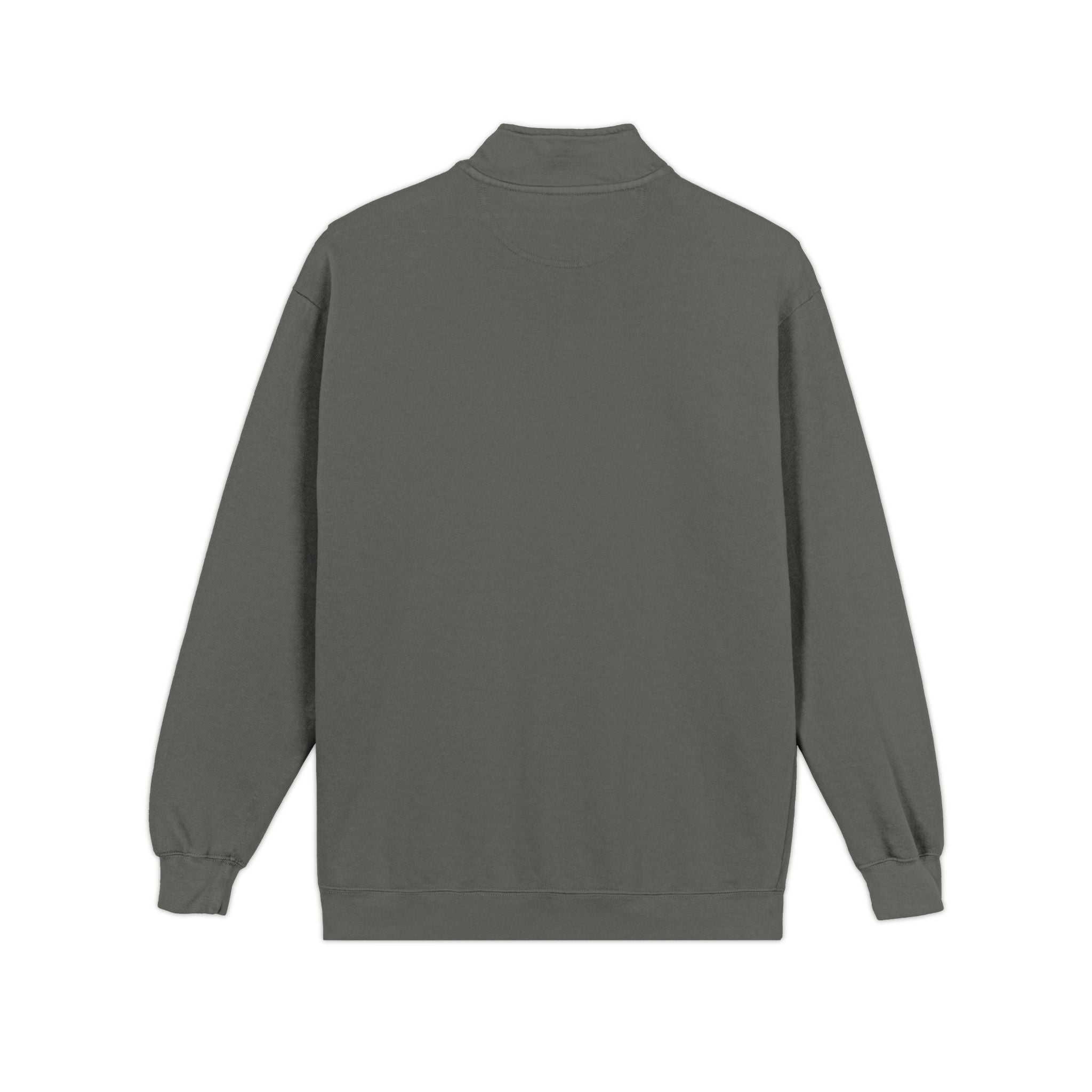 Quarter-Zip Sweatshirt — Minimal 'Andluv' Logo Pullover