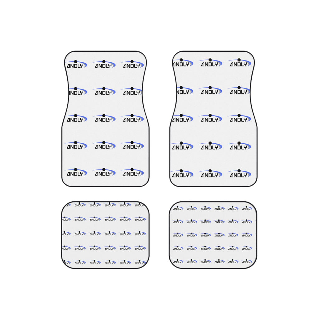 Custom Logo Car Mats (Set of 4) — Personalized All-Weather Floor Mats