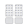 Custom Logo Car Mats (Set of 4) — Personalized All-Weather Floor Mats