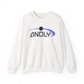 Andly Logo Crewneck Sweatshirt — Minimalist Retro Space Logo Pullover