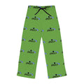 Green Logo Pajama Pants — Women's Comfortable Lounge Sleepwear