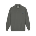 Quarter-Zip Sweatshirt — Minimal 'Andluv' Logo Pullover