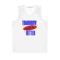 Tomorrow Will Be Better Basketball Jersey - Motivational Sports Tank